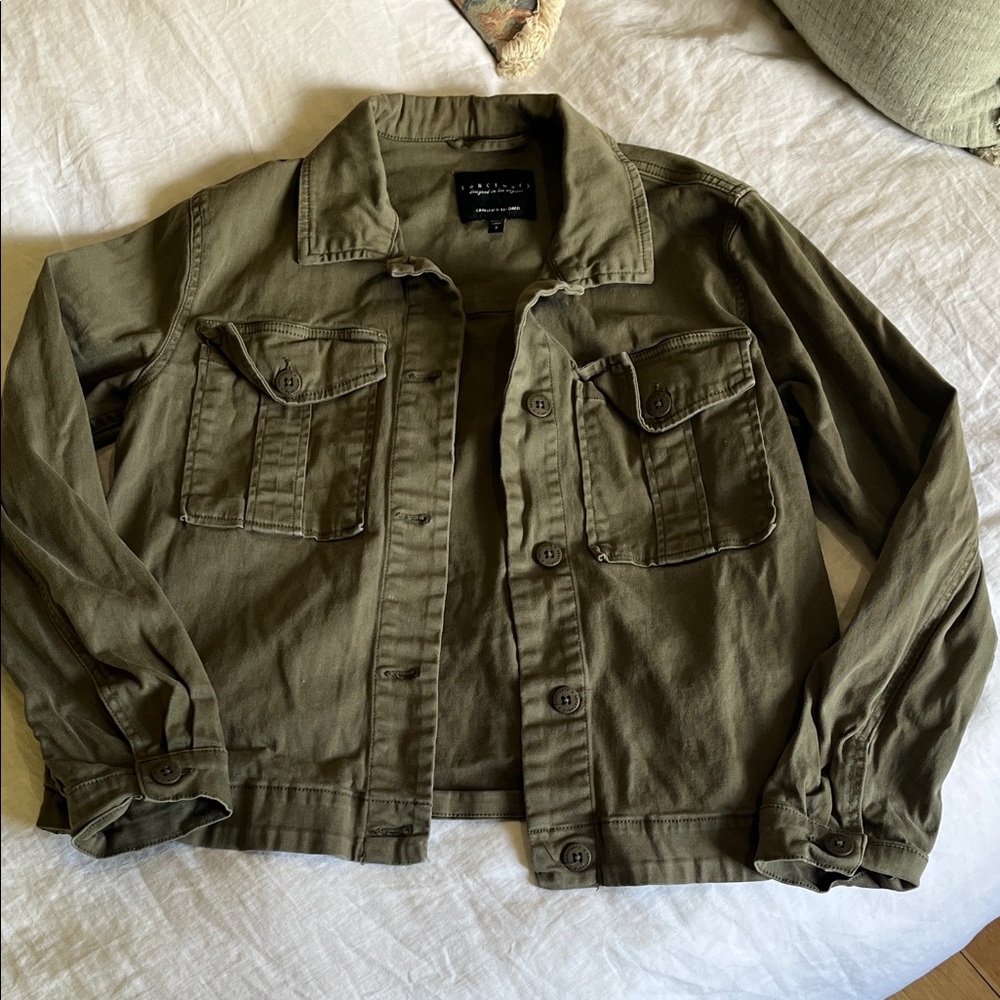 Sanctuary Olive Utility Jacket
